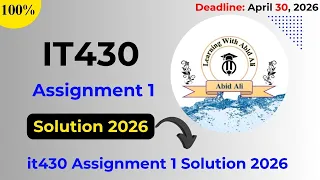 IT430 Assignment 1 Solution 2026 Complete HTML Clinic Website Step by Step