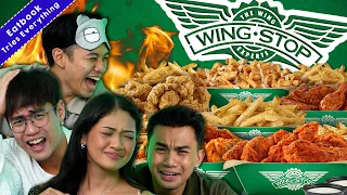 We Tried Everything At WINGSTOP Eatbook Tries Everything