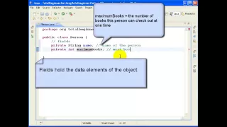 Eclipse and Java for Total Beginners - Lesson 1
