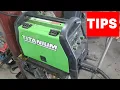 Harbor Freight titanium Mig 140 welder tips and tricks suggestions