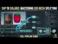 The Pro Way to Split Geometry for Houdini Solaris USD Workflows