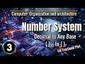 Number System Decimal to Any Base Conversion Fractional Part COA Digital Logic Lecture 3