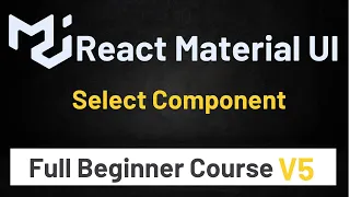 Material UI In React JS Tutorial Select Component Material UI V5