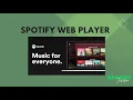 How to use the Spotify Web Player in 2024