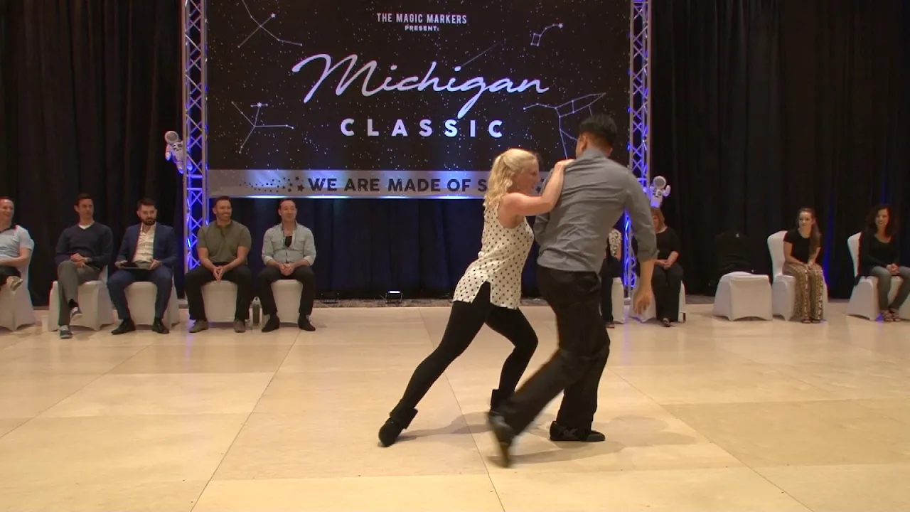 Michigan Classic 2018 All Star Jack & Jill Hieu Le & Melissa Pylant