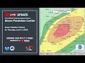 Strong Tornadoes and Hurricane Force Winds Expected this evening across parts of the Midwest