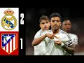 Lagu Real Madrid 2-1 Atletico Madrid | All Goals \u0026 Highlights 