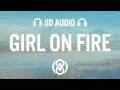 Download Lagu Alicia Keys - Girl on Fire (Lyrics) | 8D Audio 🎧