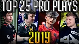 Download TOP 25 CS:GO PRO PLAYS OF 2019! (THE BEST FRAG HIGHLIGHTS OF THE YEAR) MP3