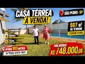 SINGLE-STORY HOUSE WITH 3 BEDROOMS POOL AND GOURMET AREA FOR SALE IN SAO PEDRO