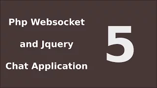 Php Chat Application System Tutorial Websocket and Jquery - 5 Implement Chat Form