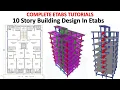 21 Etabs 2020 Tutorials Shear Wall Design In Etabs Assign Pier Level on wall