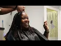 SALON VISIT DMV LOCTICIAN She saved my locs - STRAND