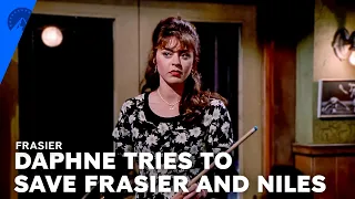 Frasier | Frasier & Niles Get Saved By Daphne at a Pool Hall (S1, E15) | Paramount+
