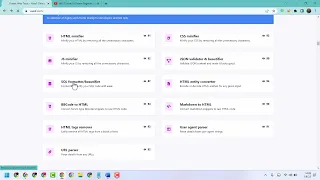 SQL Formatter Beautifier Online