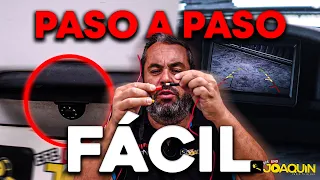 CÓMO INSTALAR CÁMARA TRASERA Y PANTALLA EN TU COCHE O FURGONETA
