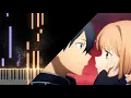 Download Lagu SAO: Alicization - War of Underworld Part 2 Episode 7 OST - Shooting Stars Piano Cover (Visualizer)