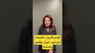 ایران یعنی پادشاه نوش آفرین هنرمند ایرانی 