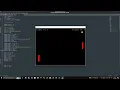 simple python turtle module pong game