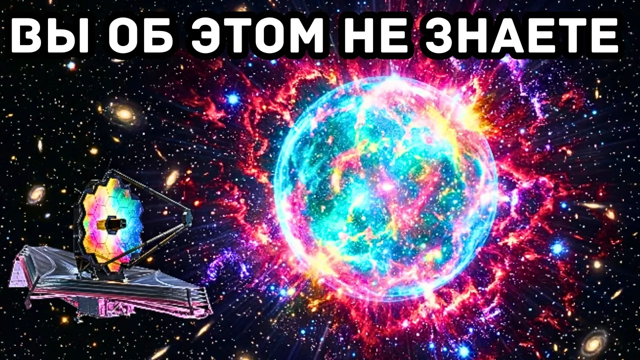 Джеймс Уэбб обнаружил область космоса, полностью отрезанную от Вселенной.