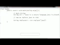 How to Replace string with another string in JAVA Program Code
