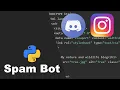 How to make a python spam bot in 1 minute Tutorial