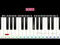 Jillelama ❤️✨ | Easy Piano Tutorial with Notes 📝 | Kiss
