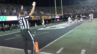 UConn Football Falls One Drive Short of Their First Win of the Season
