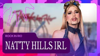 🔴 Natty Hills AO VIVO no meio do Rock in Rio! | Rock in Rio no Globoplay