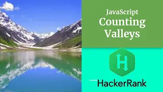 Counting Valleys - HACKERRANK