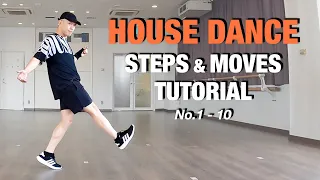House Dance Basic Steps And Moves Perfect Tutorial No 1 - 10