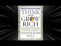 Download Lagu Napoleon Hill Think and Grow Rich Audiobook (The Financial FREEDOM Blueprint)