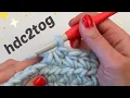 c2tog or Half Double Crochet Two Together How to decrease dec for beginners