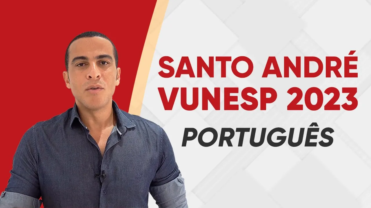 CONCURSO DE SANTO ANDRÉ - SIMULADO DE PORTUGUÊS - VUNESP 2023