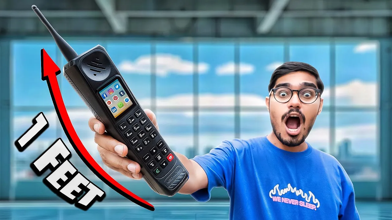 Strongest Phone Ever Unboxing🔥! आ गया सब फ़ोन का बाप - Phone Nahi Stone Hai