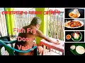 ৩টি কেরালা স্পেশাল রেসিপি | Kerala Style Fish Fry, Dosa \u0026 Paruppu Vada | South Indian Cooking vlog /