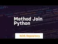 method join python