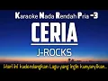 Download Lagu J-Rocks - Ceria | Karaoke Lower Key Nada Rendah -3‼️