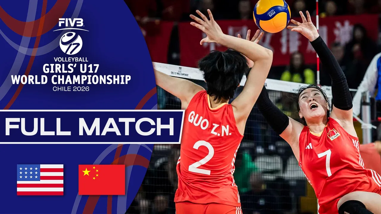 USA vs. China - Semi Finals | Girls' U17 World Championship - 2026