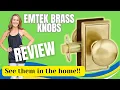 Providence Brass Knobs by EMTEK Review Amazon Finds