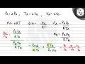 Two vessels A and B are filled with the same gas where