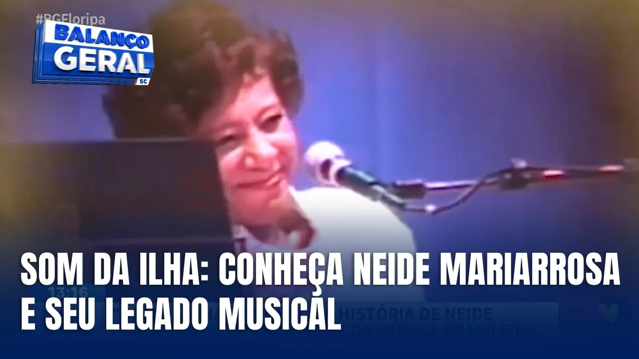 Som da Ilha: história de Neide Mariarrosa, ícone da música de SC