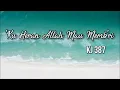 KJ 387 - 'Ku Heran Allah Mau Memb'ri