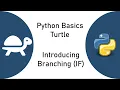 Python Turtle Basics - Introduction to Branching IF Statements