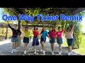 Lagu One Way Ticket Remix Line Dance/Beginner/Maryse Gagnon (CAN) \u0026 Stéphane Beauchamp (CAN) - July 2025