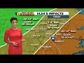 Elsa storm update NC weather radar shows tropical storm bands arriving in North Carolina