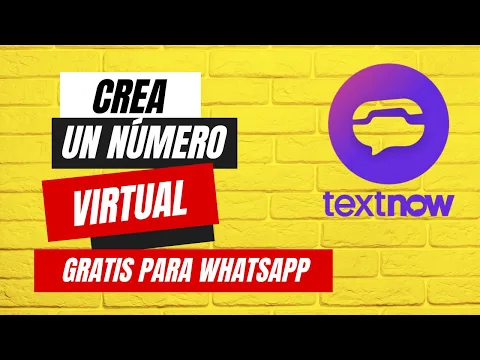 Download MP3 Cómo crear una cuenta de TextNow y usarla para WhatsApp: Tutorial paso a paso 2024