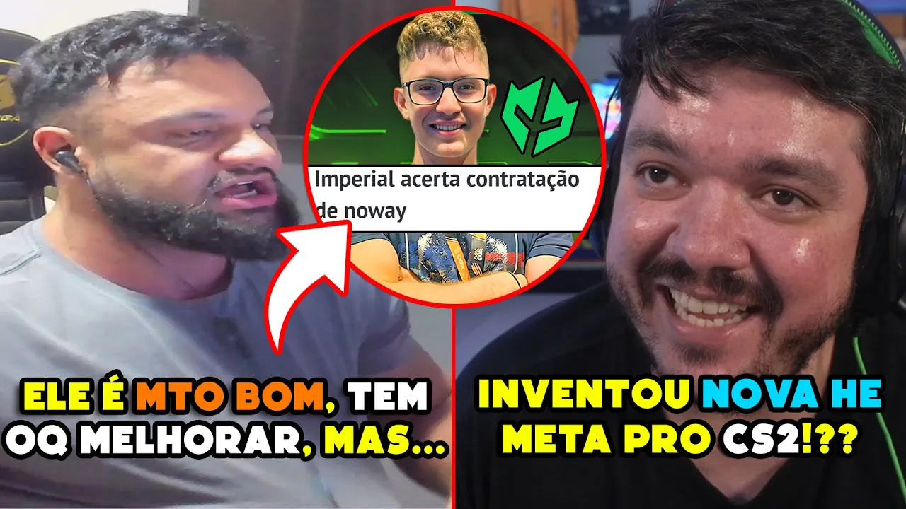 ???? FER DÁ OPINIÃO (SINCERA) SOBRE NOWAY NA IMPERIAL: "ELE AINDA TEM UNS VÍCIOS, MAS COM OS..."