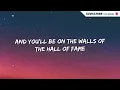 Hall of Fame - 1st Reupload - Original by @TheScriptVEVO \u0026 Lyrics video - @AuraNetworkMelodies