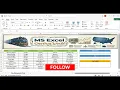 Create Train Management Dashboard Using One Formula !